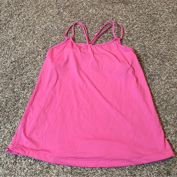 Lululemon Pink Activewear Tank Top Size 8 - Picture 5 of 7